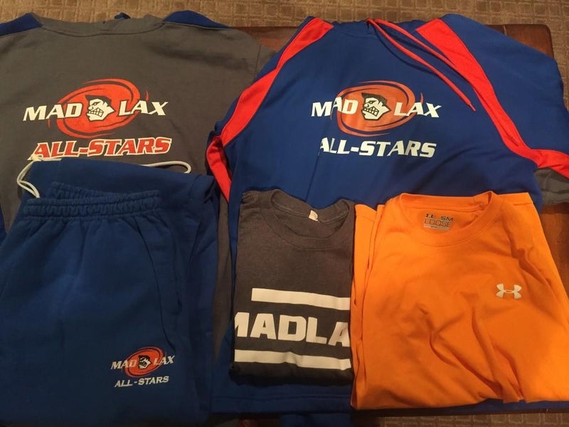 Assortment of club gear