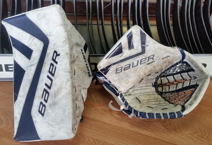 Bauer Supreme Blocker & Catch Glove Set