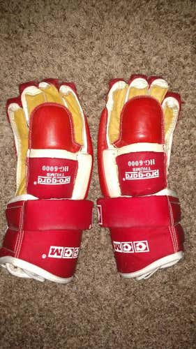 vintage ccm hg 6000 gloves