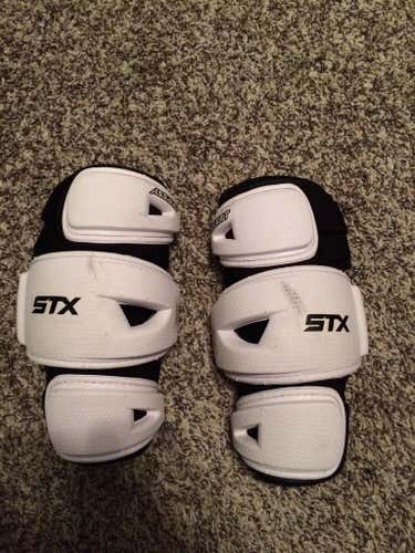White STX Assault Arm Pads