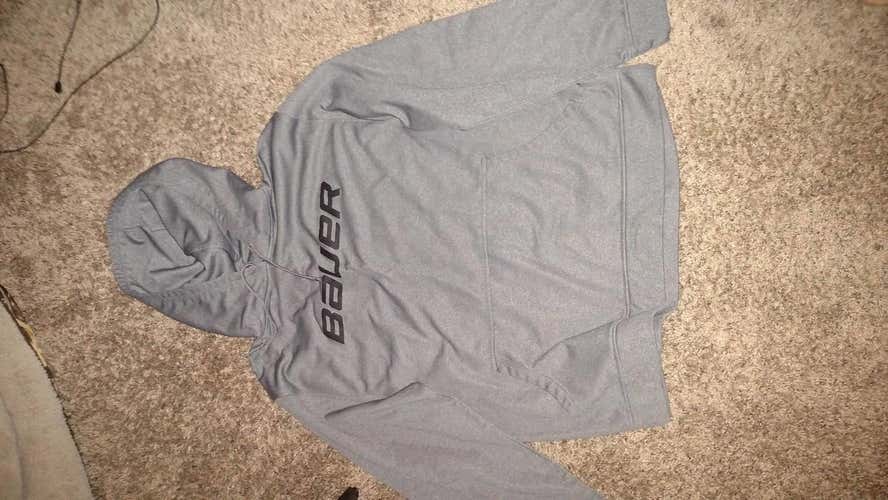 bauer grey sweatshirt
