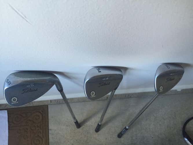 Titliest Vokey SM4 wedges (58, 54, and 50 degree) right-handed
