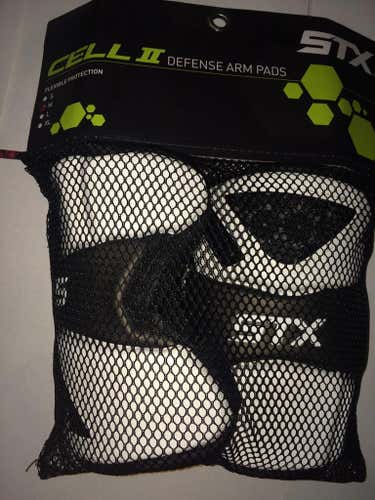 Brand new cell 2 elbow pads , black and white