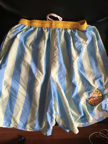 Custom Striped Magerks Club Ocean City Shorts