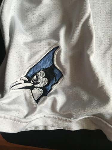 John's Hopkins White Game Shorts