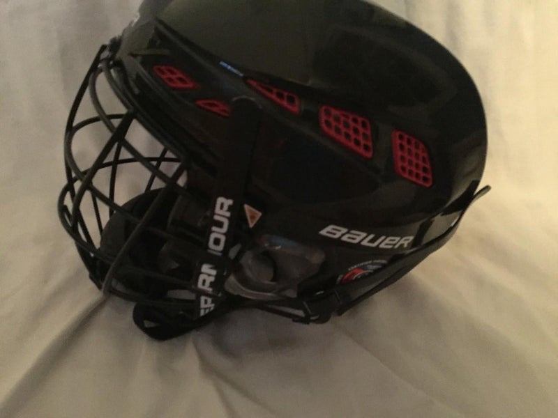 Box Lacrosse helmet / Hockey Helmet with GoPro mount