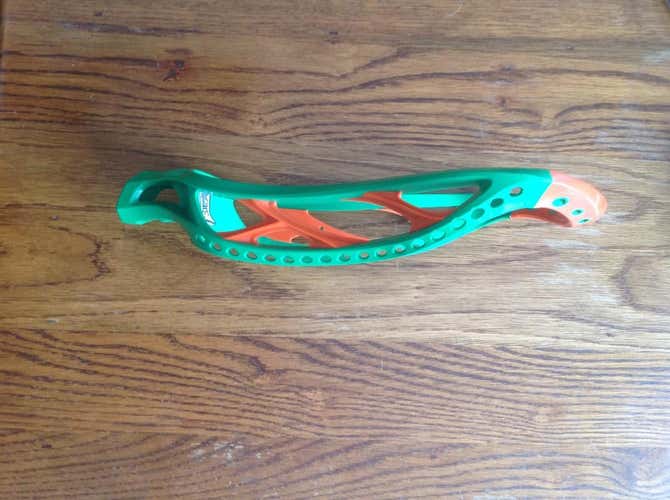 brine clutch, green and orange, lacroose