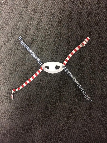 American flag chin strap