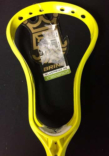 New Brine Blueprint x6 Yellow Head