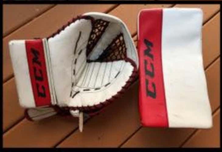 Like New Pro CCM Retro Gloves