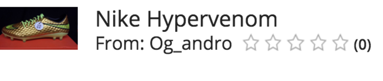 Hypervenom Correction