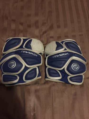 Navy Blue Maverik Rome Defense Arm Pads