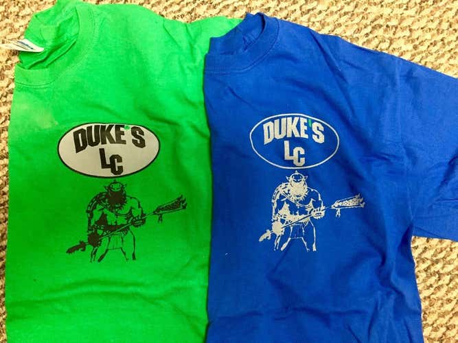 Duke's LC Club Team Shirts Blue & Green