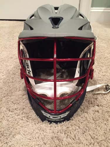 Cascade R - Matte Grey/Navy/Red