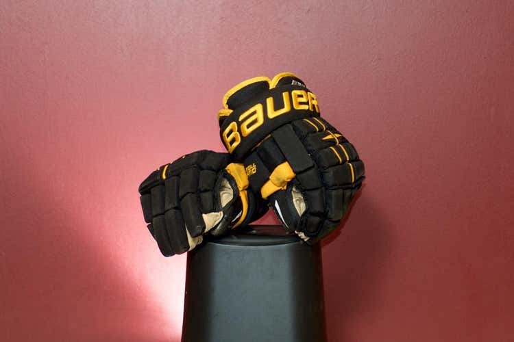ASU Hockey 14" Bauer Gloves