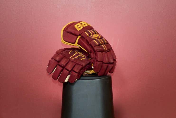 ASU Hockey 13" Bauer Gloves