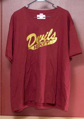ASU Hockey Ladies V-neck Shirt