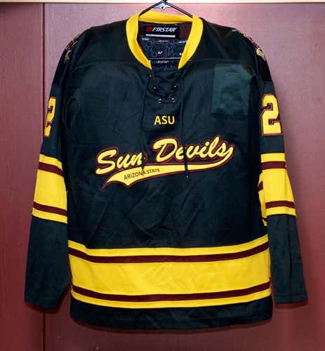ASU Hockey Game Worn Jerseys