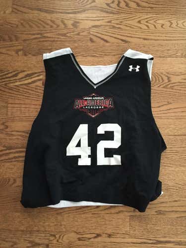 Under Armour All american Pinnie black white
