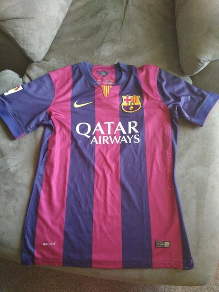 NIKE LIONEL MESSI FC BARCELONA AWAY YOUTH JERSEY 2014/15 –