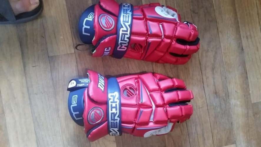 New Custom Maverik M3 Gloves Size 13