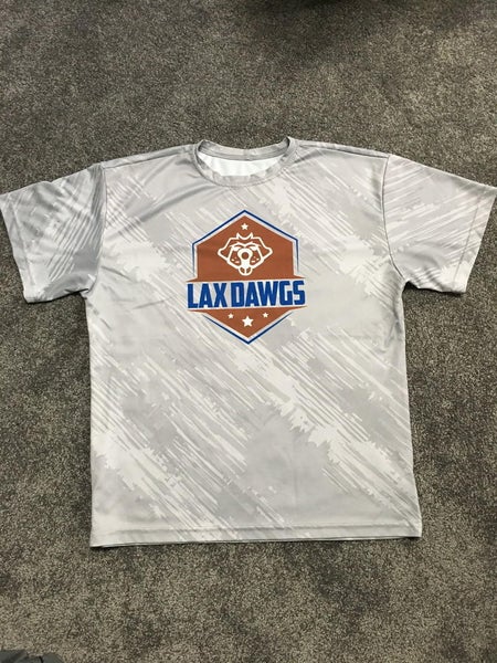 Adrenaline laxdawgs Shooter, Pinny, and Blue shorts