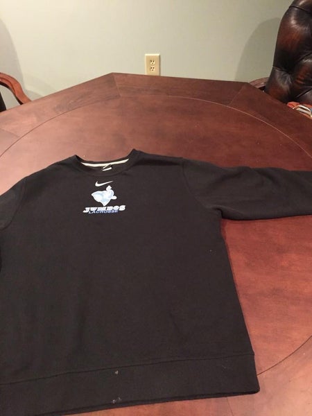Tufts Jumbos Lacrosse Nike Crew Neck Sweatshirt