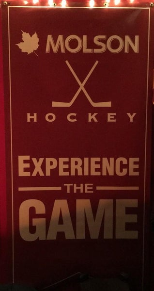 Molson Hockey Banner