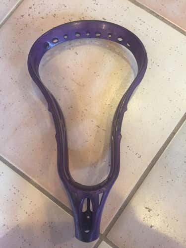 Purple Dyed Warrior Evo Pro Lacrosse Head