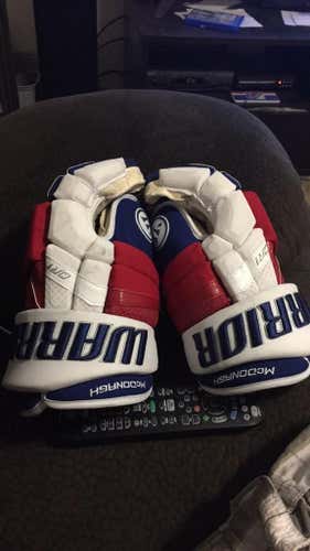 WARRIOR QR1 pro stock Ryan McDonagh Gloves
