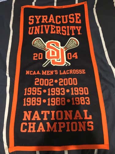 Syracuse Championship Banner