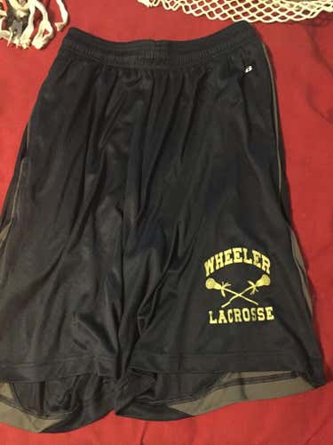 Navy Blue and Gray Custom Shorts size Small