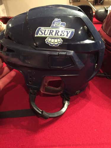 Surrey Eagles CCM VO8 helmet large
