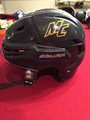 Merrimack team issued Bauer Nexus helmet, medium