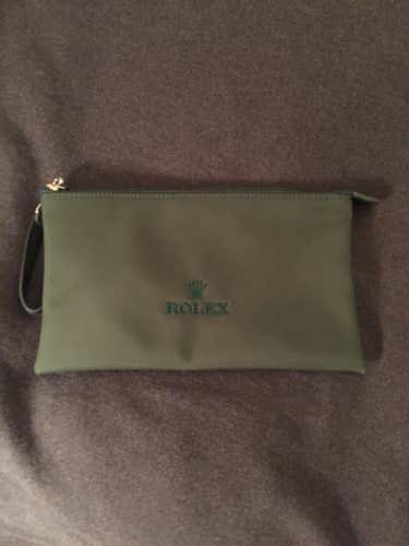 Rolex valuables golf pouch