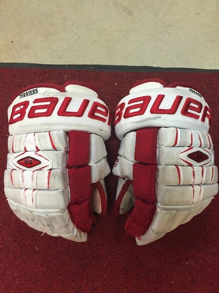 BU Team Issued Bauer Gloves Nexus 1000 13 inch
