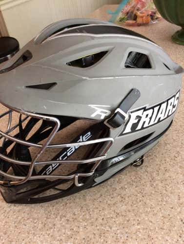 Cascade R helmet. Grey and black with Providence Decals
