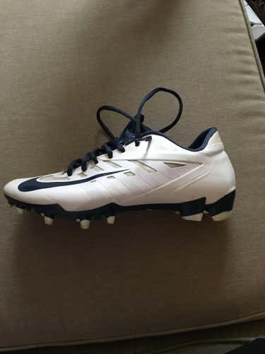 LN Blue size 9 Nike Vapor Cleats