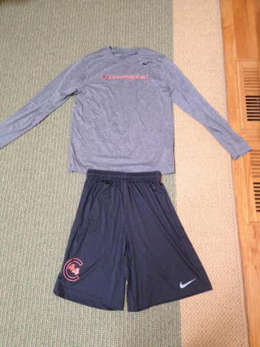 3D committed 44 shirt and shorts