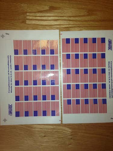 American flag Stickers
