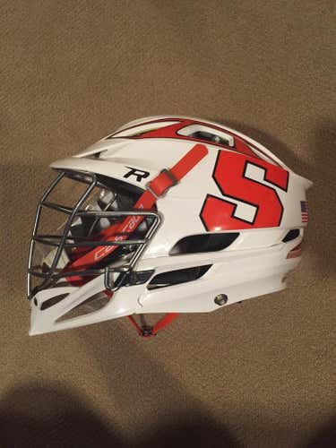 Syracuse 2016 White R Helmet
