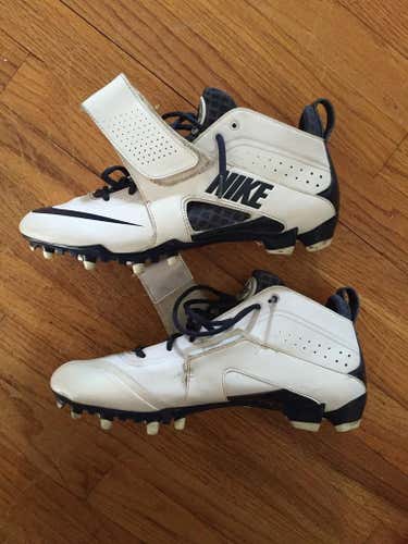 Blue Nike Hurache Lacrosse Cleats
