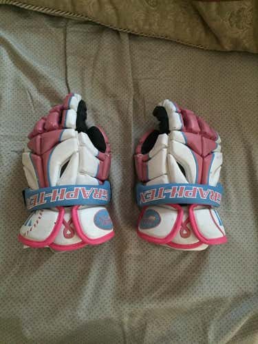 Custom Breast Cancer Warrior Burn Gloves 13"