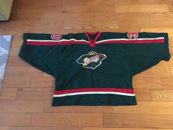 Minnesota Wild jersey number 30 goalie cut