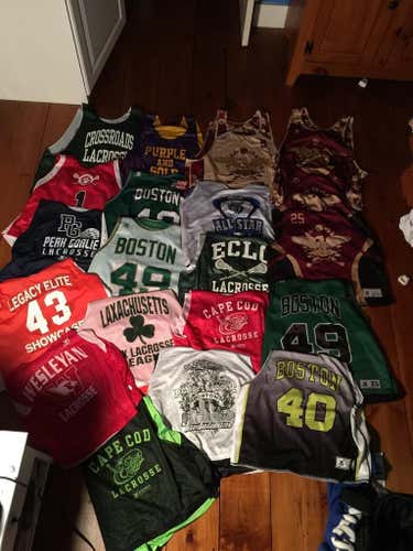 20 lax pinnies