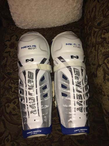 NCAA Bauer Nexus 8000 shin pads 15 inch