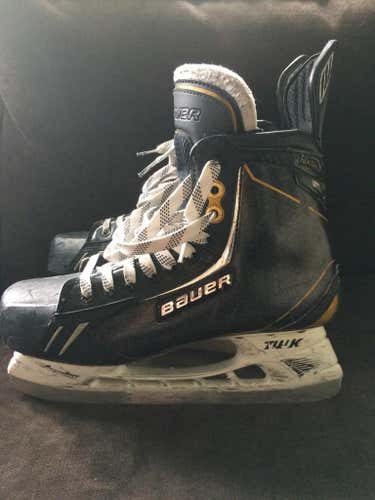 Pro Stock Bauer TotalOne NXG skates, size 10.5, used