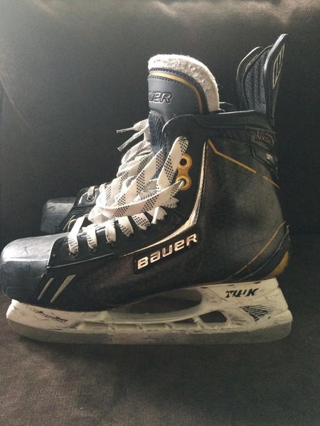 Pro Stock Bauer TotalOne NXG skates, size 10.5, used