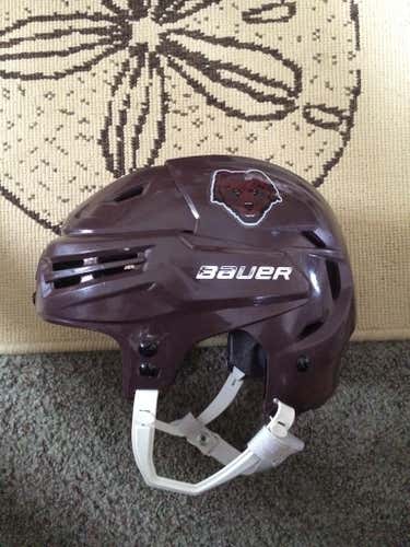 Brown University Team Issued Bauer Helmet medium