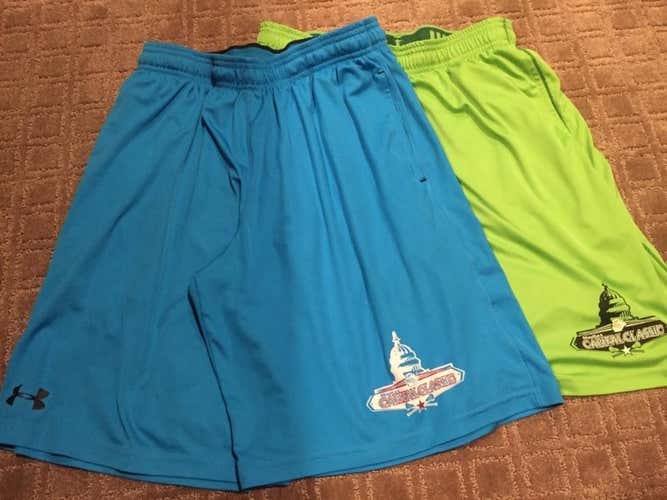 DC Under Armour lacrosse shorts